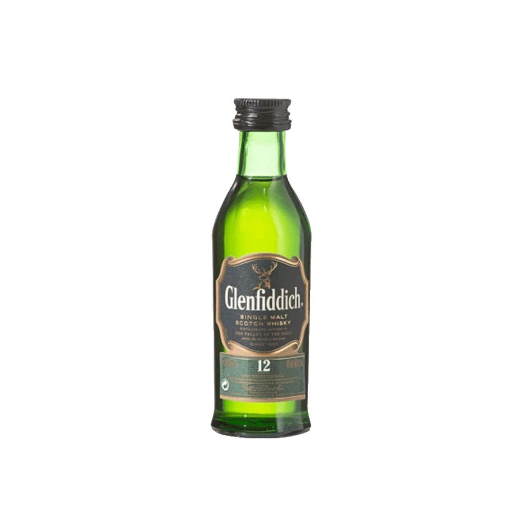 Buy Glenfiddich Glenfiddich 12YO Single Malt Scotch Whisky Miniature (50mL) at Secret Bottle