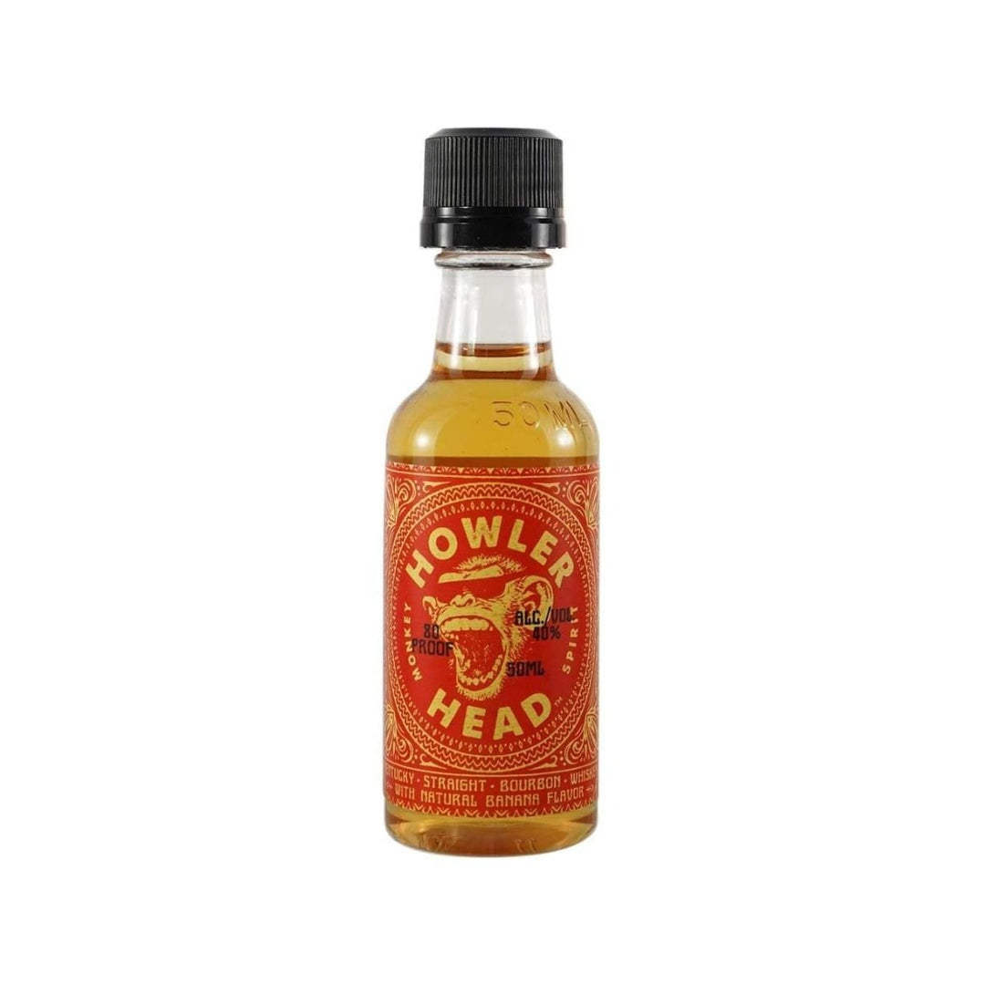 Buy Green River Distilling Co Howler Head Banana Bourbon Whiskey Miniature (50ml) at Secret Bottle