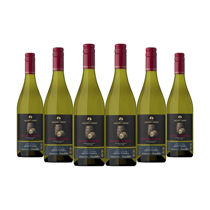 Buy Jacob's Creek Jacob's Creek Double Barrel Chardonnay (750ml) Case of 6 at Secret Bottle