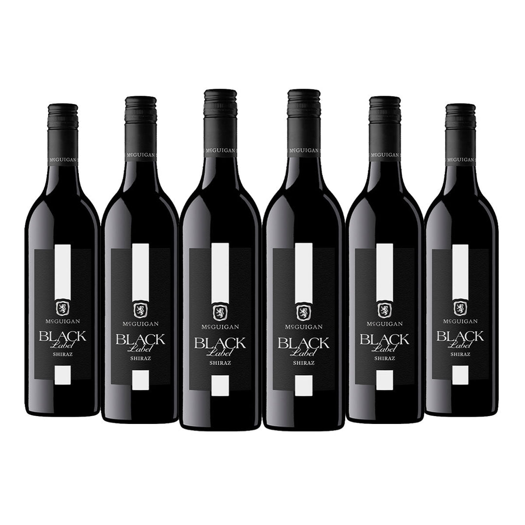 Buy McGuigan McGuigan Black Label Shiraz (750mL) Case of 6 at Secret Bottle