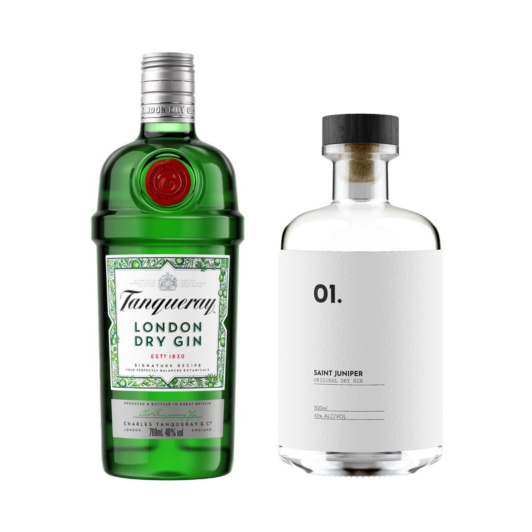 Buy Saint Juniper Tanqueray & Saint Juniper Original Dry Gin Bundle at Secret Bottle