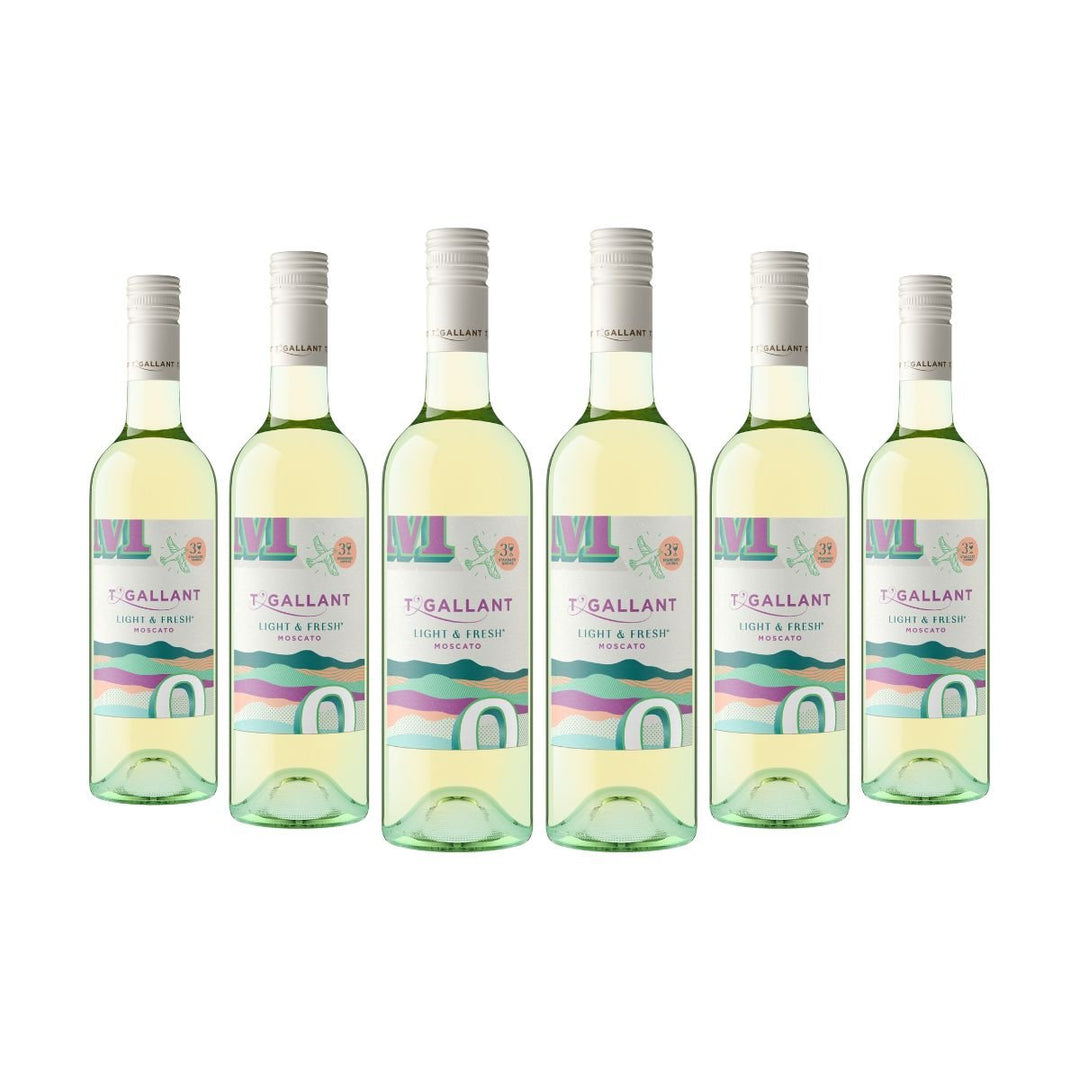 Buy T'Gallant T'Gallant Light & Fresh Moscato 2021 (6 x 750ml) at Secret Bottle