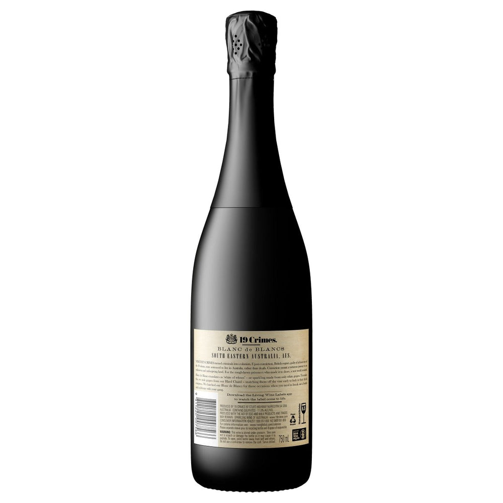 Buy 19 Crimes 19 Crimes Blanc de Blancs NV Sparkling (750mL) at Secret Bottle