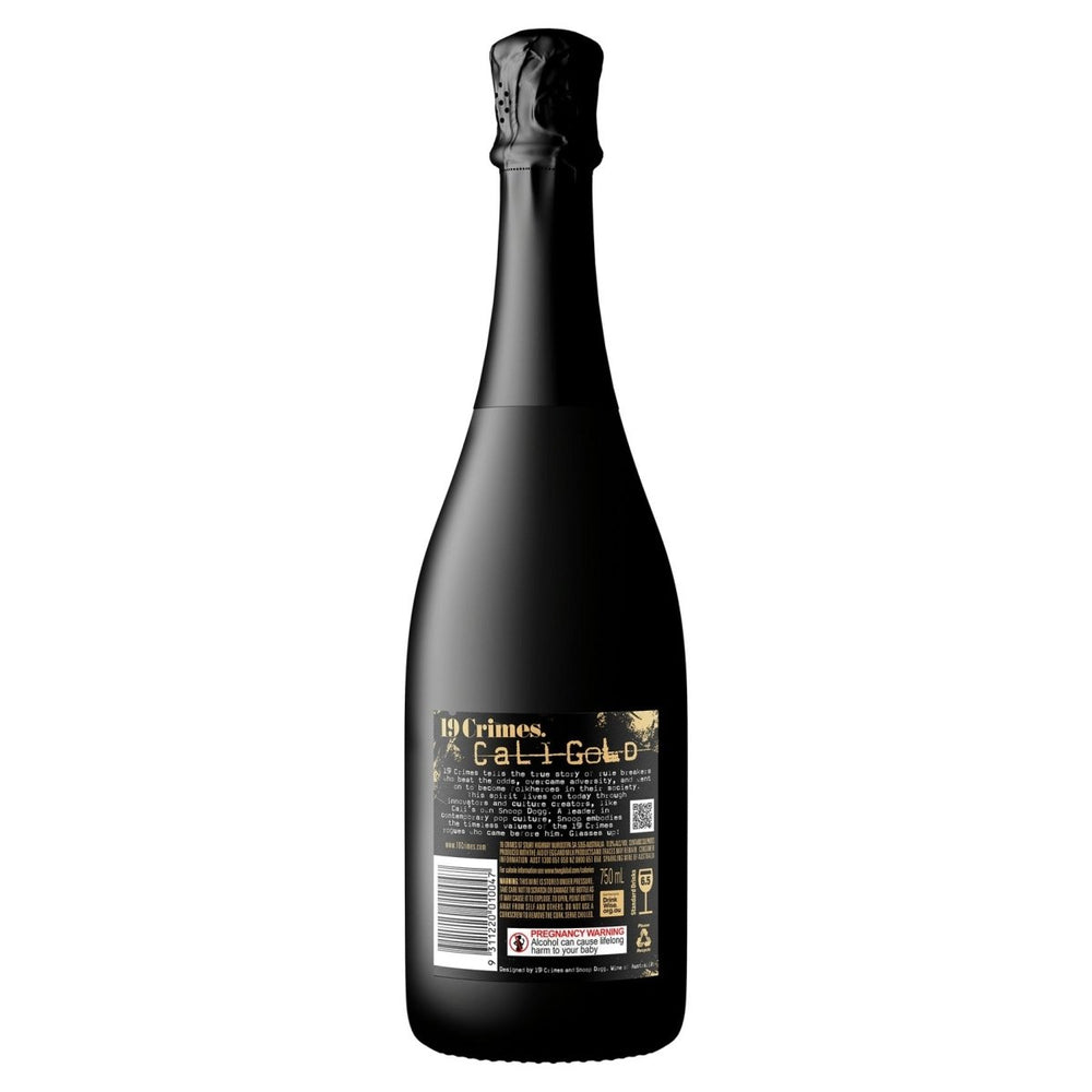 Buy 19 Crimes 19 Crimes Snoop Dogg Cali Gold Sparkling (750mL) at Secret Bottle