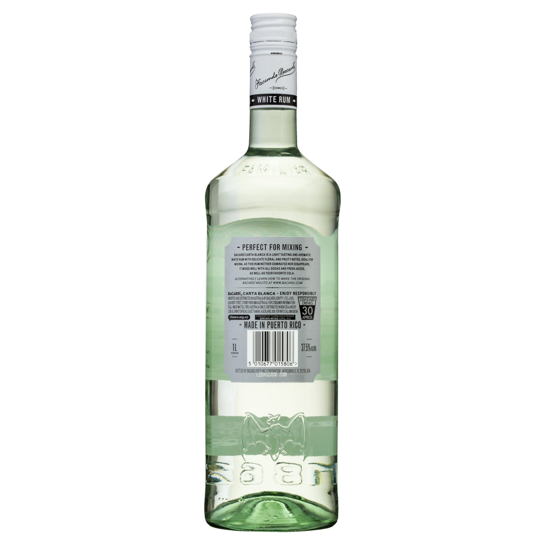 Buy BACARDI Bacardi Carta Blanca Rum (1L) at Secret Bottle