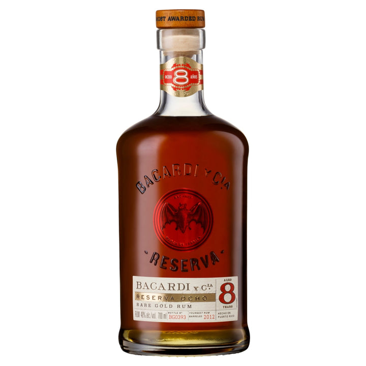 Buy BACARDI Bacardi Reserva Ocho 8 Year Old Golden Rum (700mL) at Secret Bottle