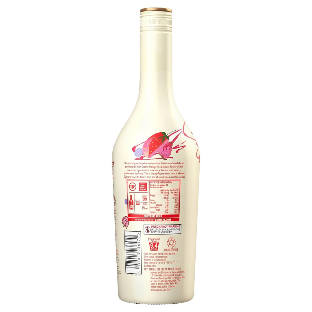 Buy Baileys Baileys Summer Berry Pavlova Irish Cream (700mL) at Secret Bottle