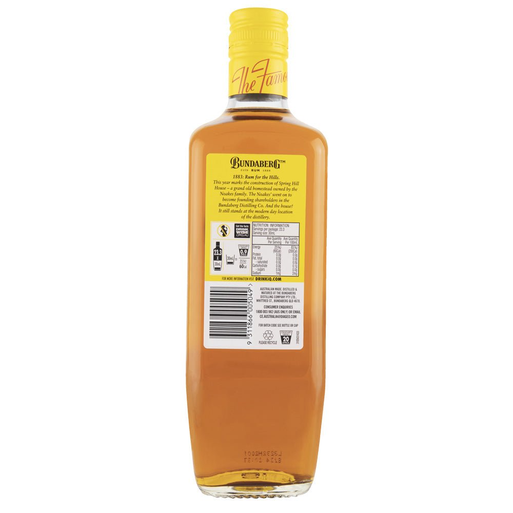 Buy Bundaberg Bundaberg Original Rum (700mL) at Secret Bottle