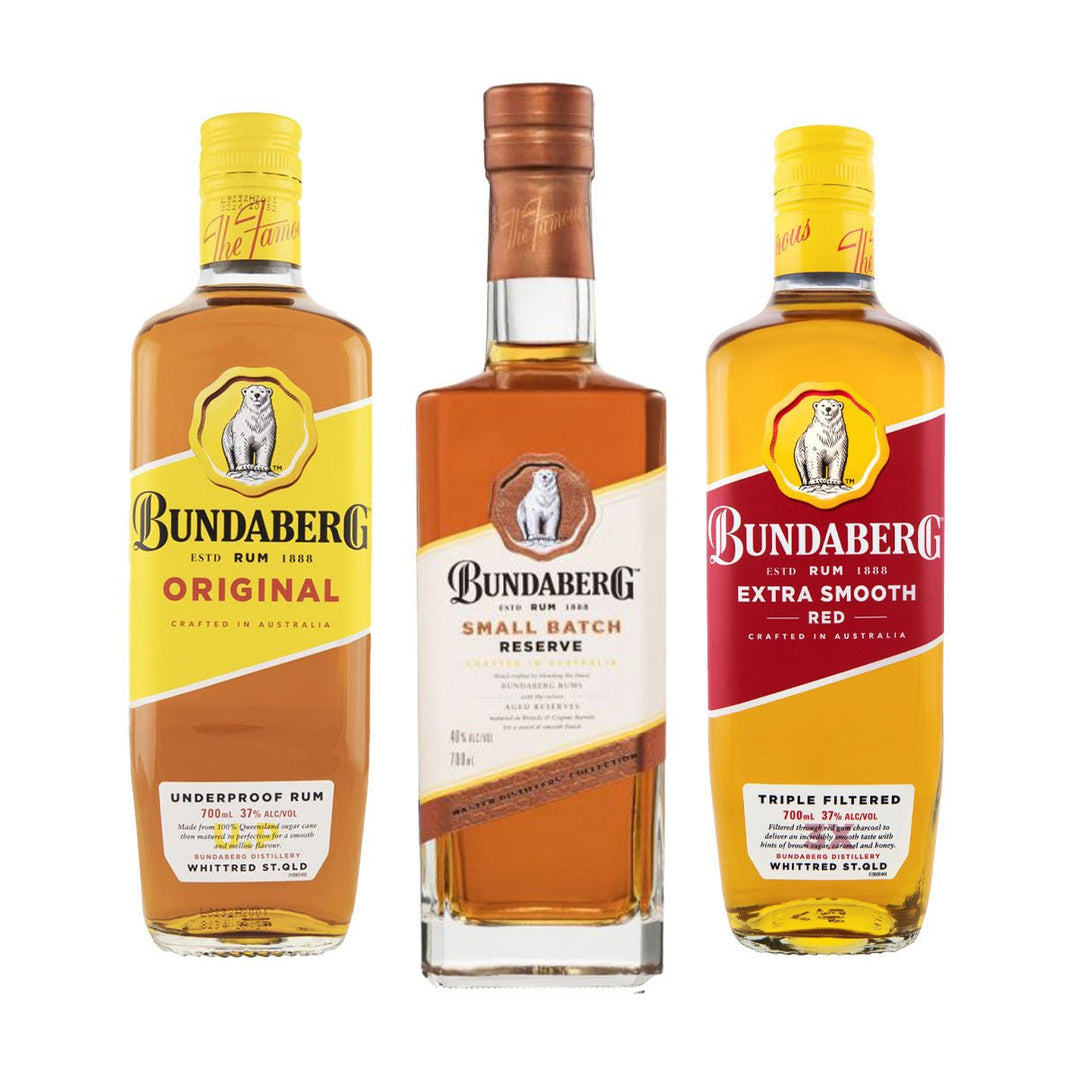 Buy Secret Bottle Bundaberg Rum Bundle (3 x 700mL) at Secret Bottle