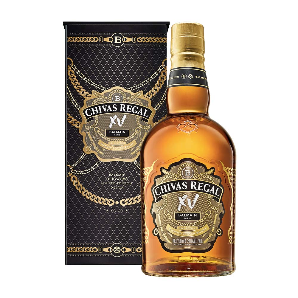 Buy Chivas Regal Chivas Balmain Limited Edition Scotch Whisky (700ml) at Secret Bottle