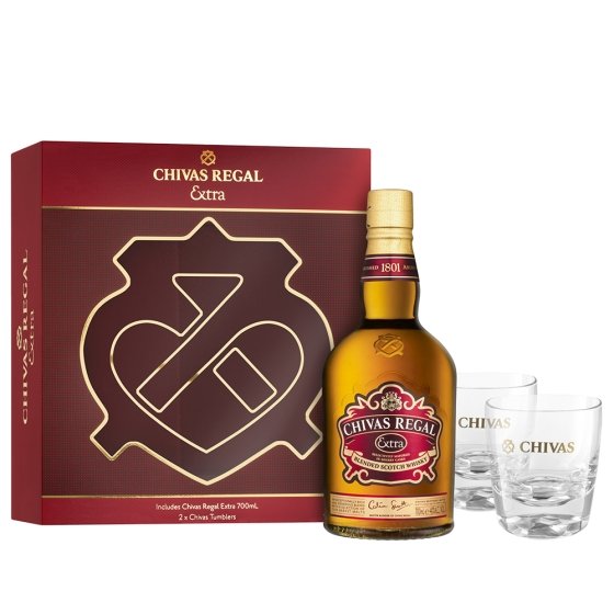 Buy Chivas Regal Chivas Regal Extra Whisky Glass Gift Pack (700mL) at Secret Bottle