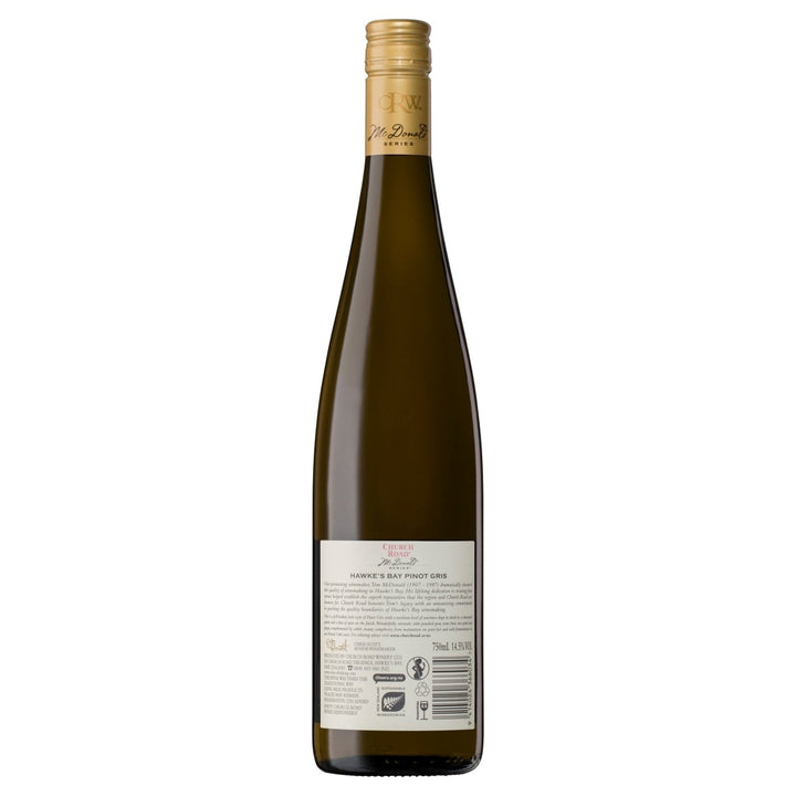 Buy Church Road Church Road McDonald Series Pinot Gris (750mL) at Secret Bottle