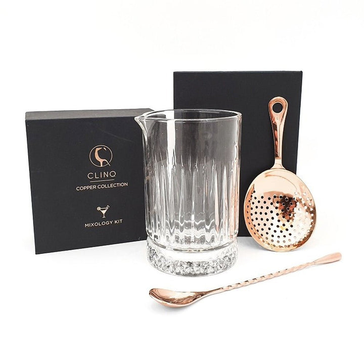 Buy Clinq Copper & Glass Mixology Set at Secret Bottle