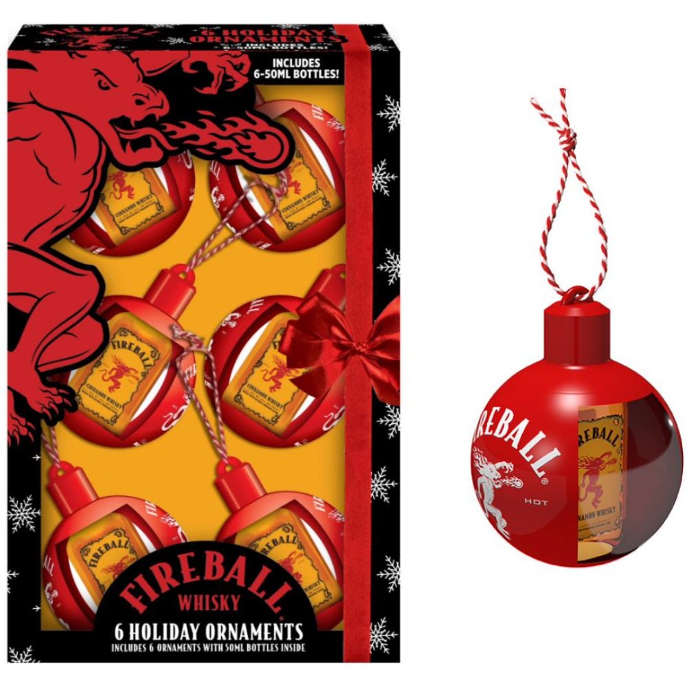 Buy Fireball Fireball Cinnamon Whisky Ornament Pack (6 x 50mL) at Secret Bottle