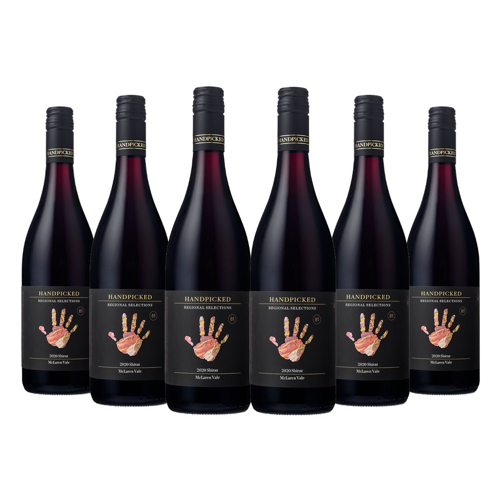 Buy Handpicked Handpicked Regional Selections 2020 McLaren Vale Organic Shiraz 750mL (case of 6) at Secret Bottle