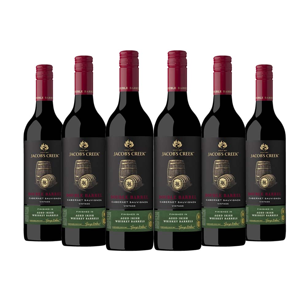 Buy Jacob's Creek Jacob's Creek Double Barrel Cabernet Sauvignon 750mL (case of 6) at Secret Bottle