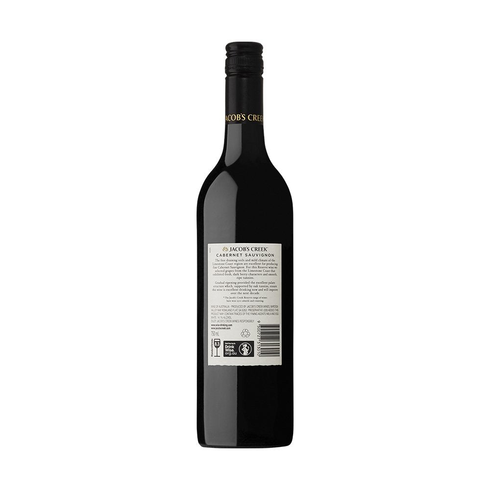 Buy Jacob's Creek Jacob's Creek Reserve Cabernet Sauvignon (750mL) at Secret Bottle