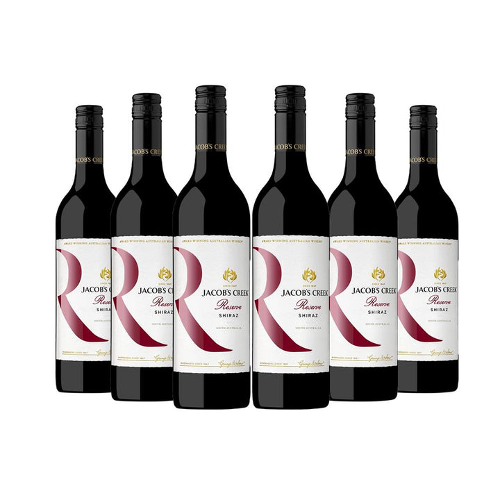 Buy Jacob's Creek Jacob's Creek Reserve Limestone Coast Shiraz 750mL (case of 6) at Secret Bottle