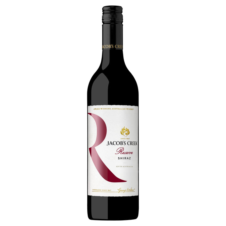 Buy Jacob's Creek Jacob's Creek Reserve Limestone Coast Shiraz 750mL (case of 6) at Secret Bottle