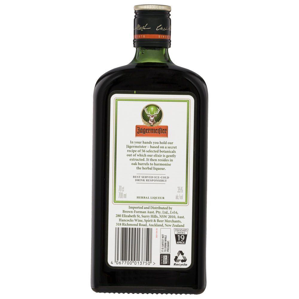 Buy Jägermeister Jägermeister Herbal Liqueur (700mL) at Secret Bottle