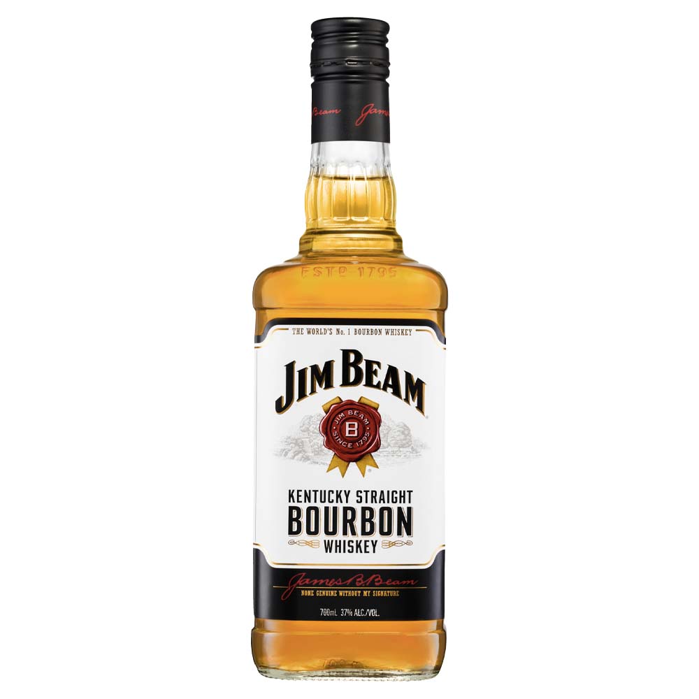 Buy Jim Beam Jim Beam White Label Kentucky Straight Bourbon (700mL) at Secret Bottle