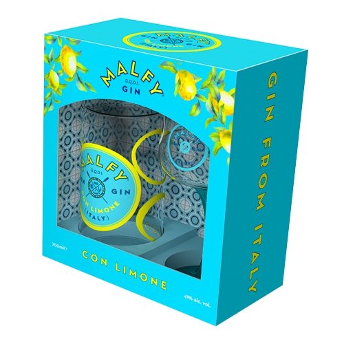 Buy Malfy Malfy Con Limone Glass Pack (700mL) at Secret Bottle