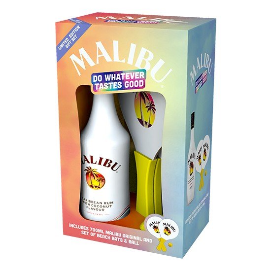 Buy Malibu Malibu Original Rum Beach Bat Gift Pack (700mL) at Secret Bottle