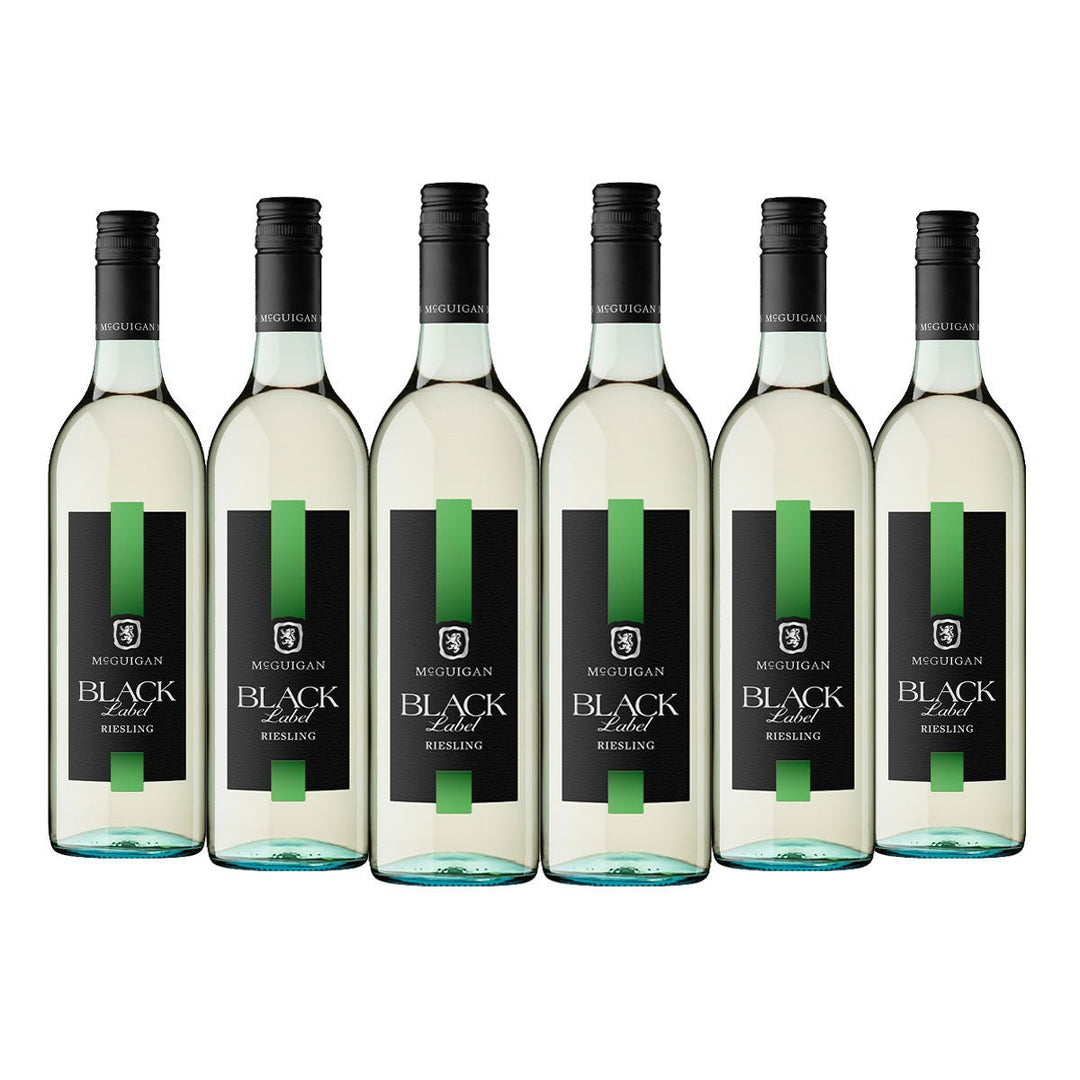 Buy McGuigan McGuigan Black Label Riesling (750mL) Case of 6 at Secret Bottle