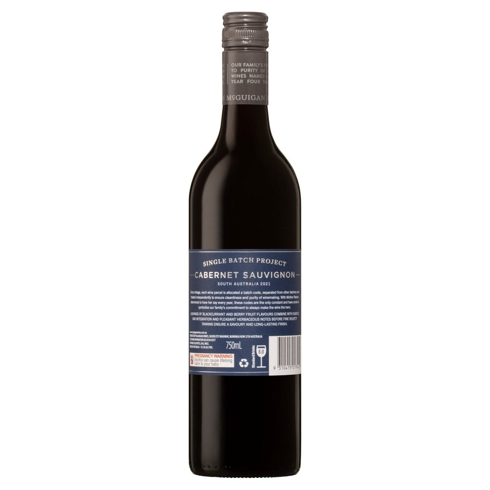 Buy McGuigan McGuigan Single Batch Project Cabernet Sauvignon (750mL) at Secret Bottle