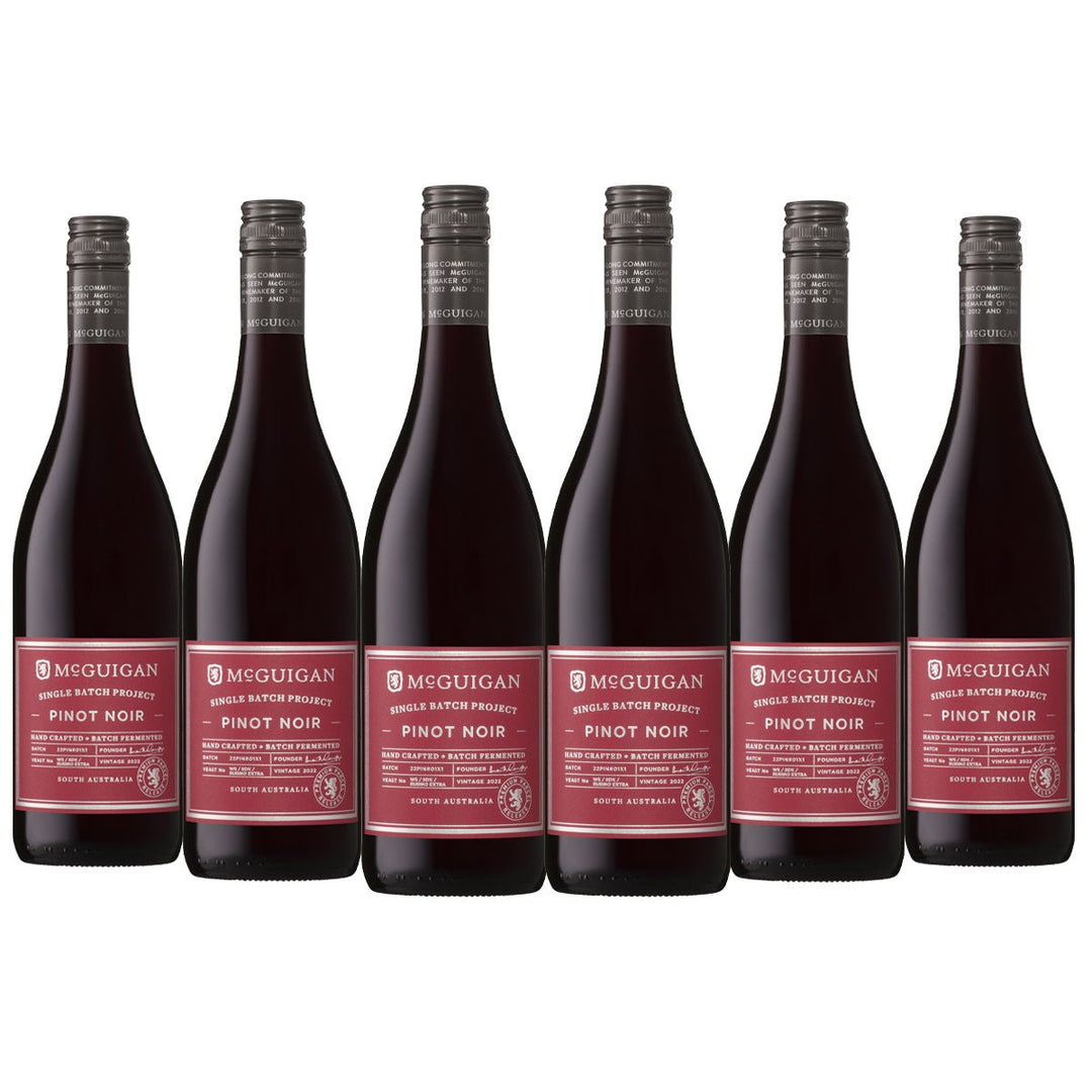 Buy McGuigan McGuigan Single Batch Project Pinot Noir (750mL) Case of 6 at Secret Bottle