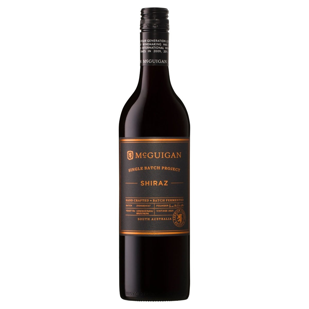 Buy McGuigan McGuigan Single Batch Project Shiraz (750mL) Case of 6 at Secret Bottle