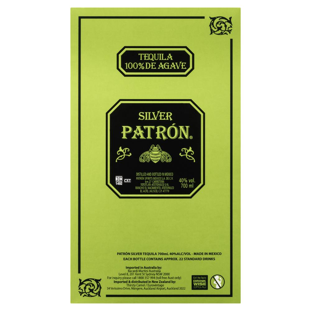 Buy Patrón Patrón Silver Tequila (700mL) at Secret Bottle