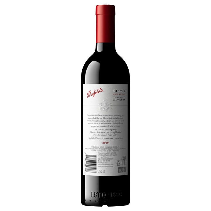 Buy Penfolds Penfolds Bin 704 Napa Valley Cabernet Sauvignon 2019 (750mL) at Secret Bottle