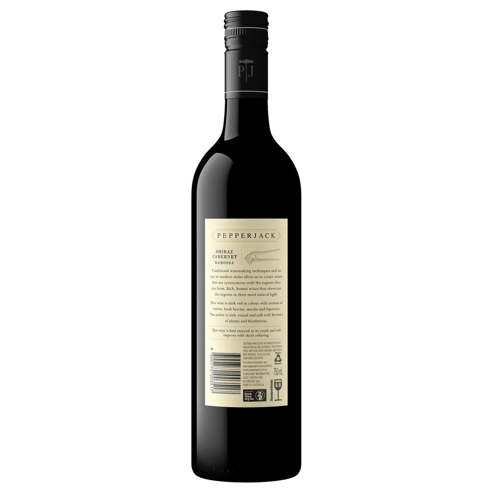 Buy Pepperjack Pepperjack Barossa Valley Red Blend (750mL) at Secret Bottle