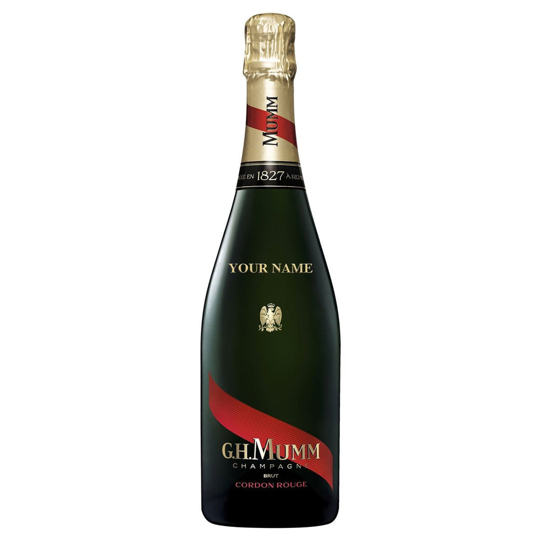 Buy G.H. Mumm Personalised G.H. Mumm Cordon Rouge NV Gift Box (750mL) at Secret Bottle