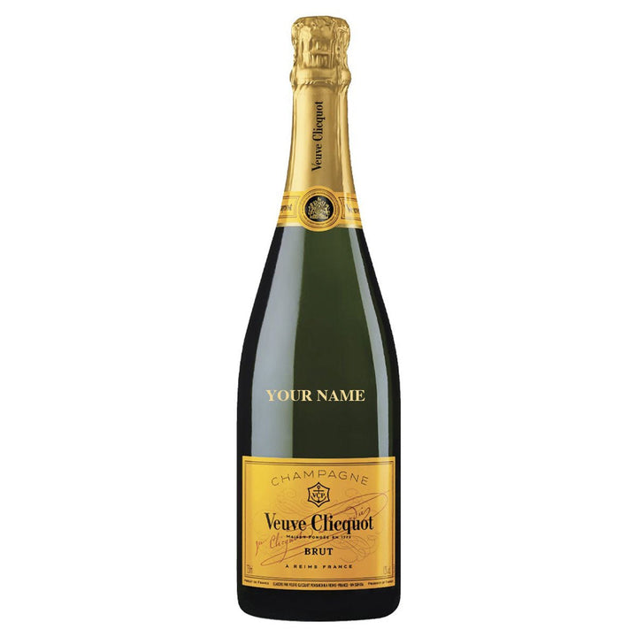 Buy Veuve Clicquot Personalised Veuve Clicquot Yellow Label NV Champagne (750mL) at Secret Bottle