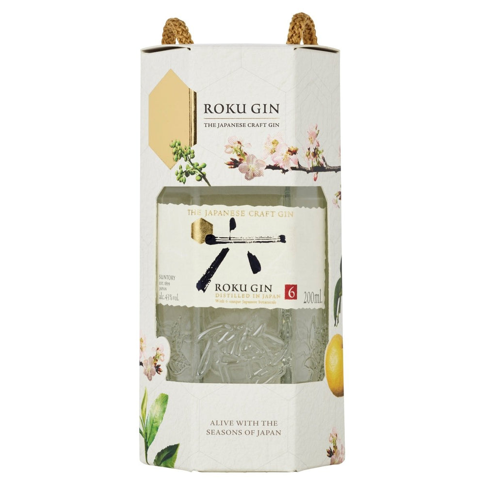 Buy Roku Roku Japanese Gin Gift Carton (200mL) at Secret Bottle