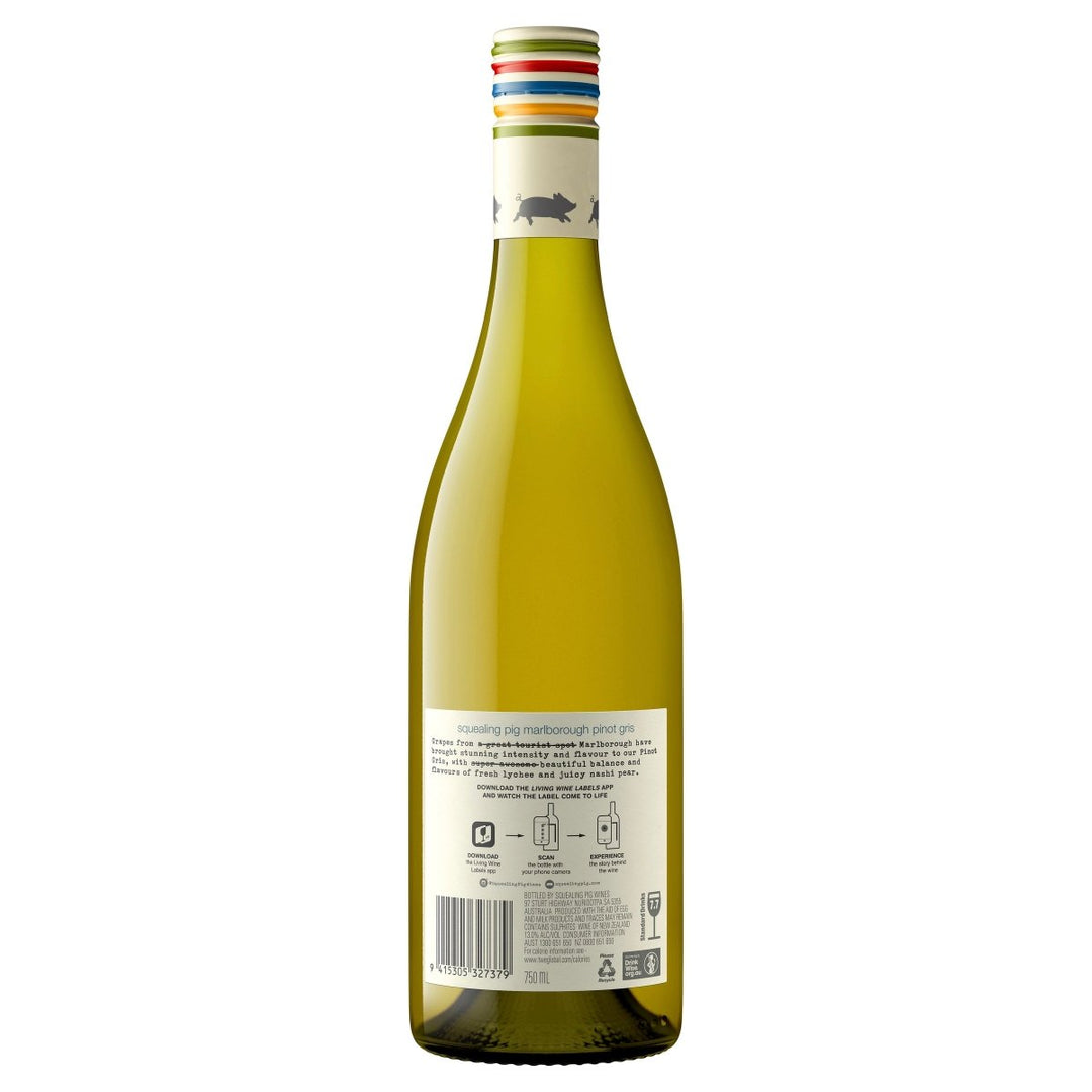 Buy Squealing Pig Squealing Pig Marlborough Pinot Gris (750mL) at Secret Bottle