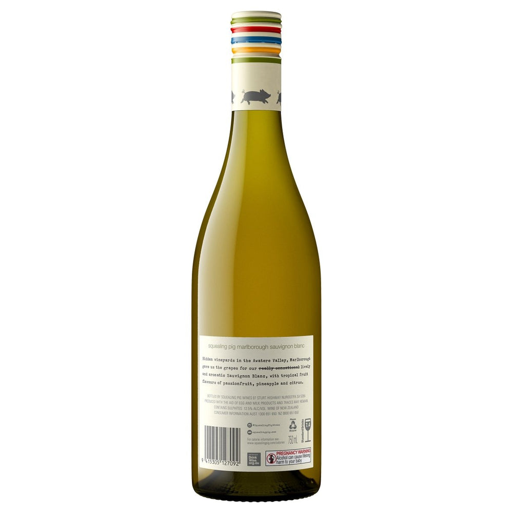 Buy Squealing Pig Squealing Pig Marlborough Sauvignon Blanc (750mL) at Secret Bottle